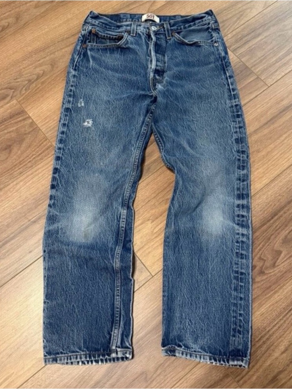 Levi's Men's 32x32 501XX Blue Jeans